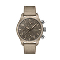 Pilot’s Watch Chronograph TOP GUN Mojave Desert Ceramic Case 41mm - Brown on Rubber Strap