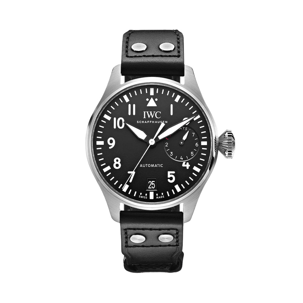 Big Pilot’s Watch 46.2mm - Black on Leather Strap