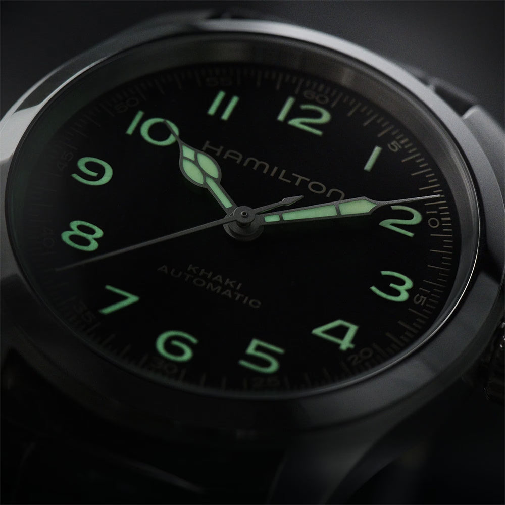 Khaki Field Murph Black Dial, 38mm | Teddy Baldassarre
