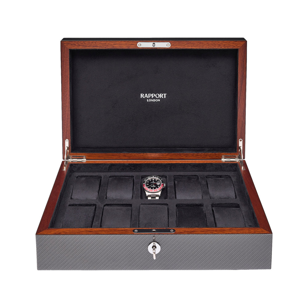 Ten Watch Box - Carbon Fiber