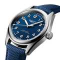 Spirit Pilot 39mm - Blue on Rubber Strap