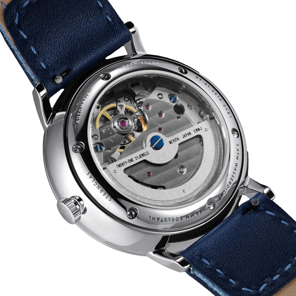 Lumatik Automatic 38mm - Blue on Nylon Strap