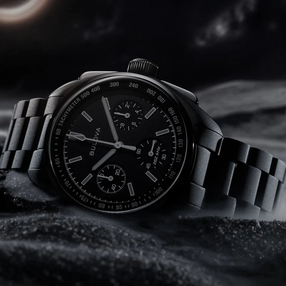 Lunar Pilot Black Hole Limited Edition 41.2mm - Black on Bracelet