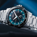 Sportivo Power Dive 42.5mm - Turquoise on Bracelet
