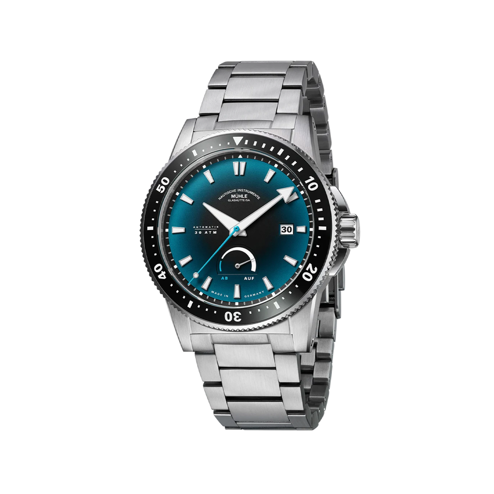 Sportivo Power Dive 42.5mm - Turquoise on Bracelet