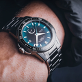 Sportivo Power Dive 42.5mm - Turquoise on Bracelet