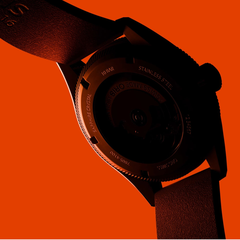 ProPilot Date 41mm - Chalk Grey on Leather Strap