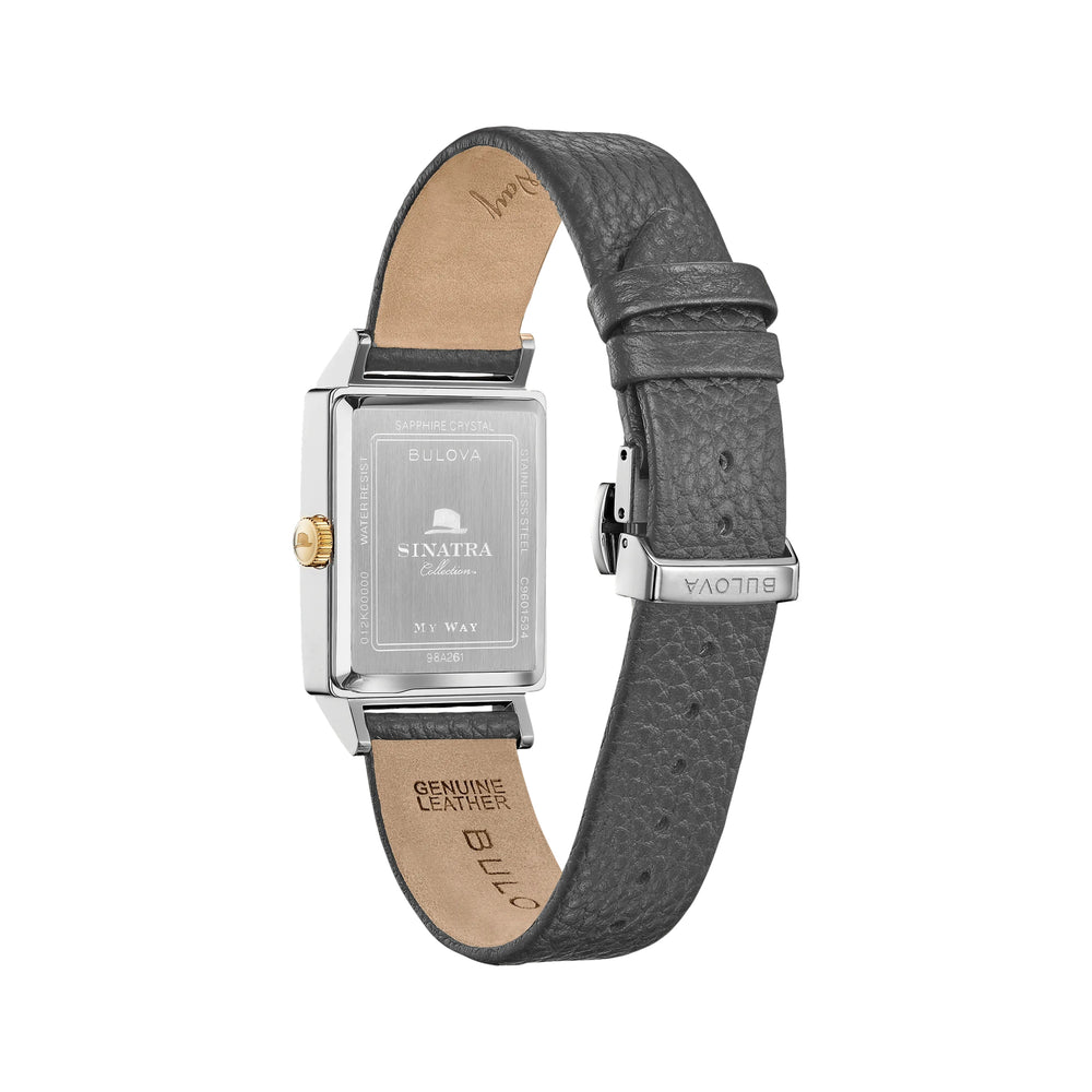 My Way 29.5mm - Black on Leather Strap