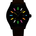 Engineer II Rainbow Limited Edition 43mm - Black on Leather Strap