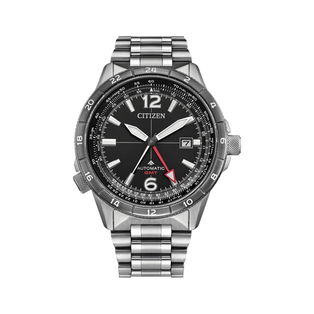 Sky Automatic GMT Black Dial, 44.5 mm