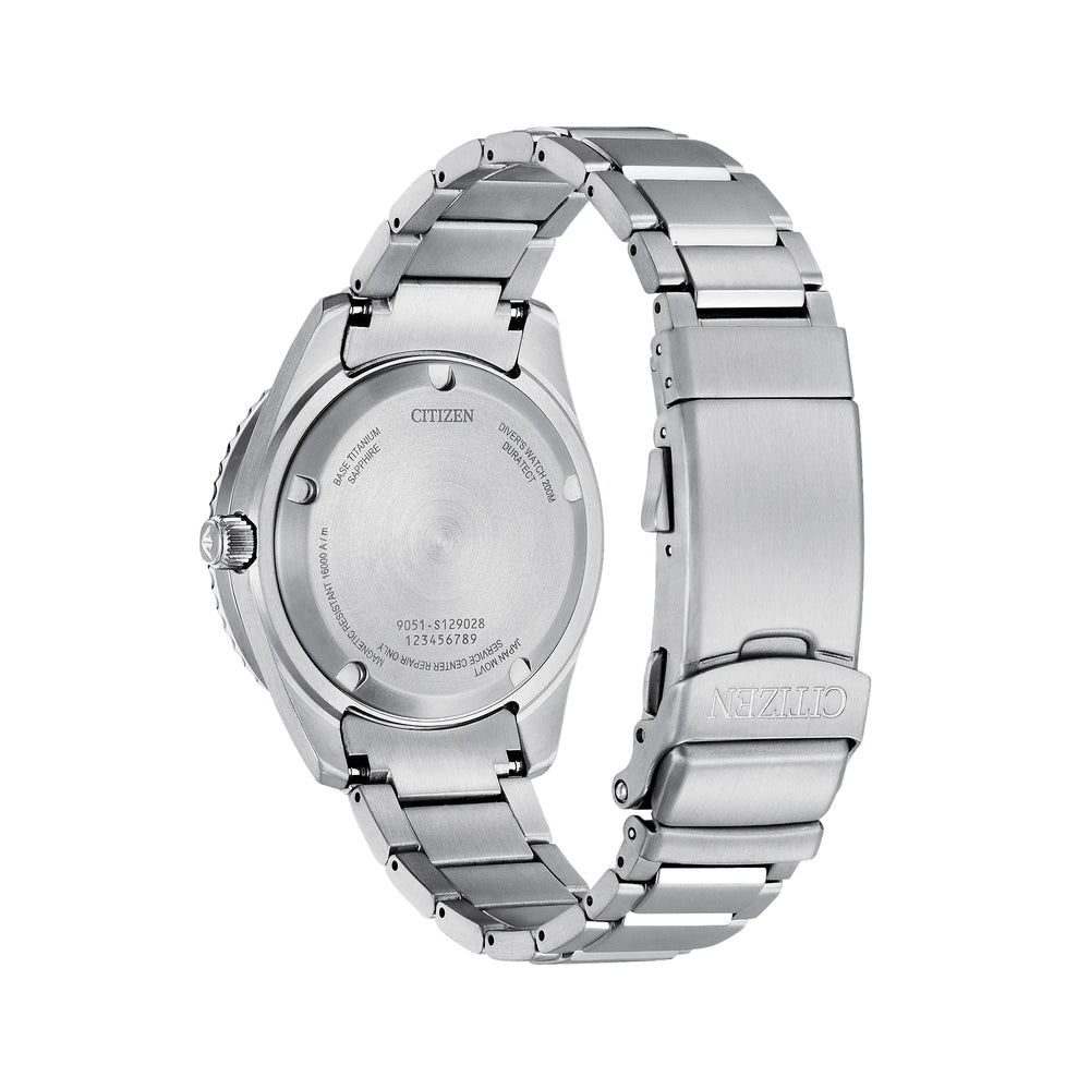 Promaster Fujitsubo Super Titanium™ 41mm - Blue on Bracelet