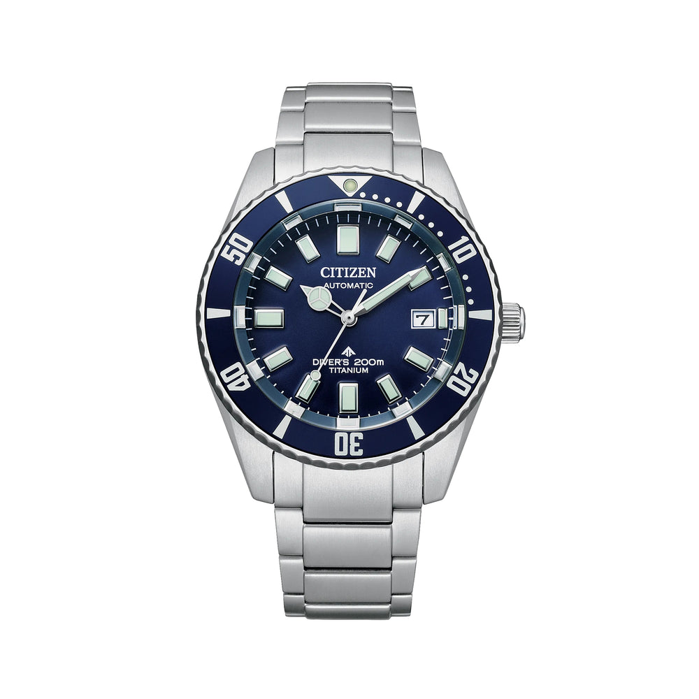 Promaster Fujitsubo Super Titanium™ 41mm - Blue on Bracelet