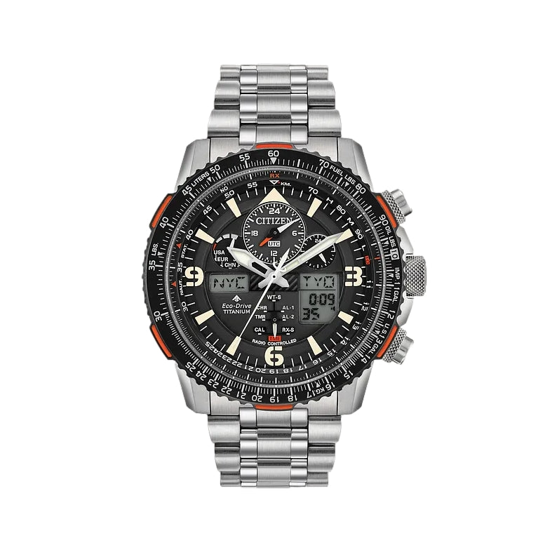 Promaster Skyhawk A-T Atomic Timekeeping Super Titanium™ 45mm