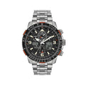 Promaster Skyhawk A-T Atomic Timekeeping Super Titanium™ 45mm - Black on Bracelet