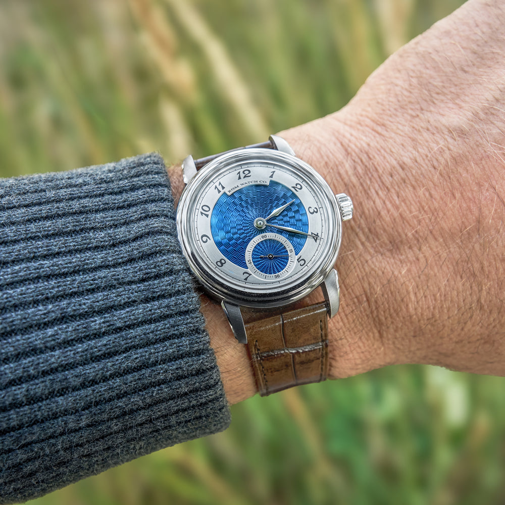RGM 501 Teddy Baldassarre Edition 39mm – Blue on Leather Strap