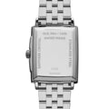 Toccata Square 37mm - White on Bracelet