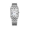 Toccata Square 37mm - White on Bracelet
