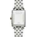 Toccata Square Rose Gold Two-Tone 28mm - White, Mother-of-Pearl w/ Diamonds on Bracelet