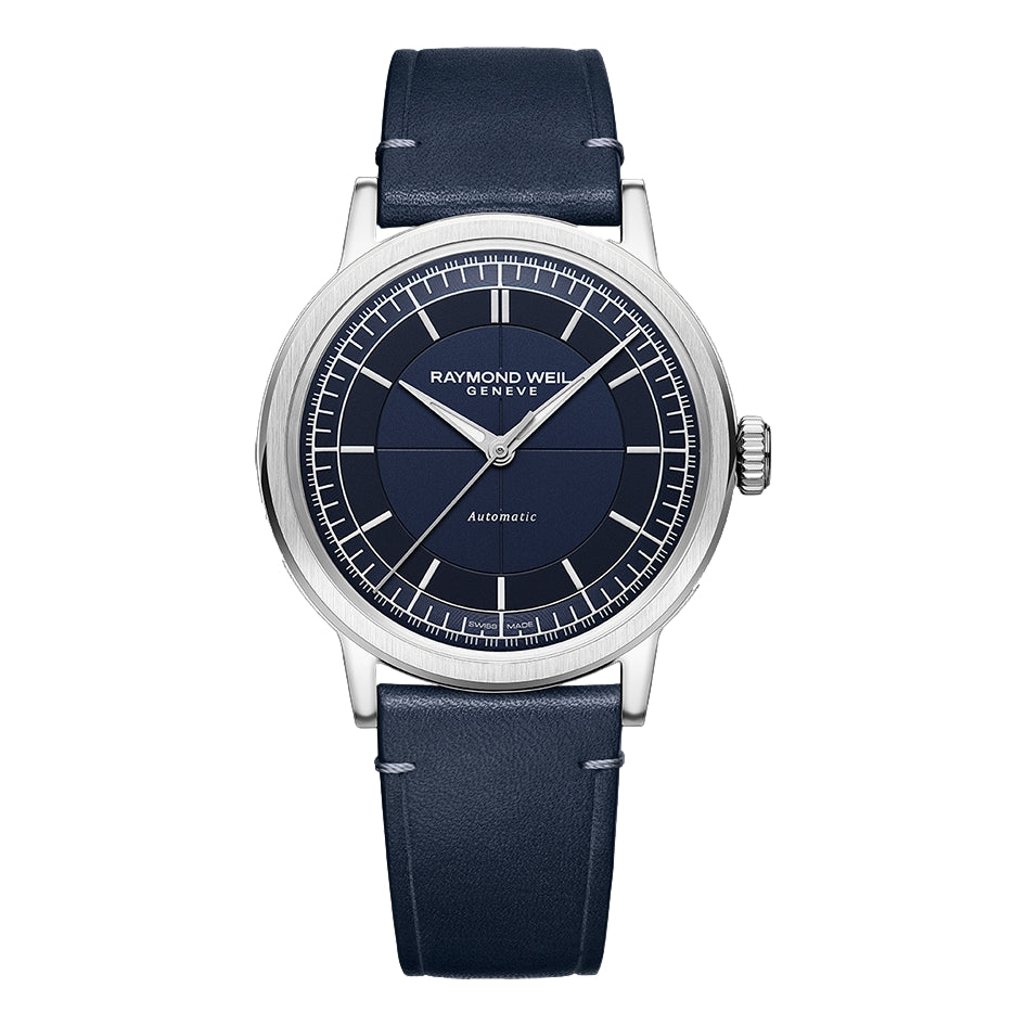 Millesime Automatic Blue Dial, 39.5 mm