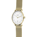 Naos XS Quartz Gold PVD 33mm - White on Bracelet