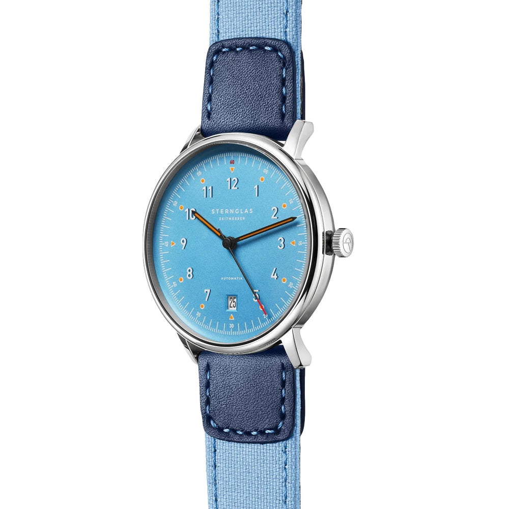Lumatik Automatic 38mm - Blue on Nylon Strap