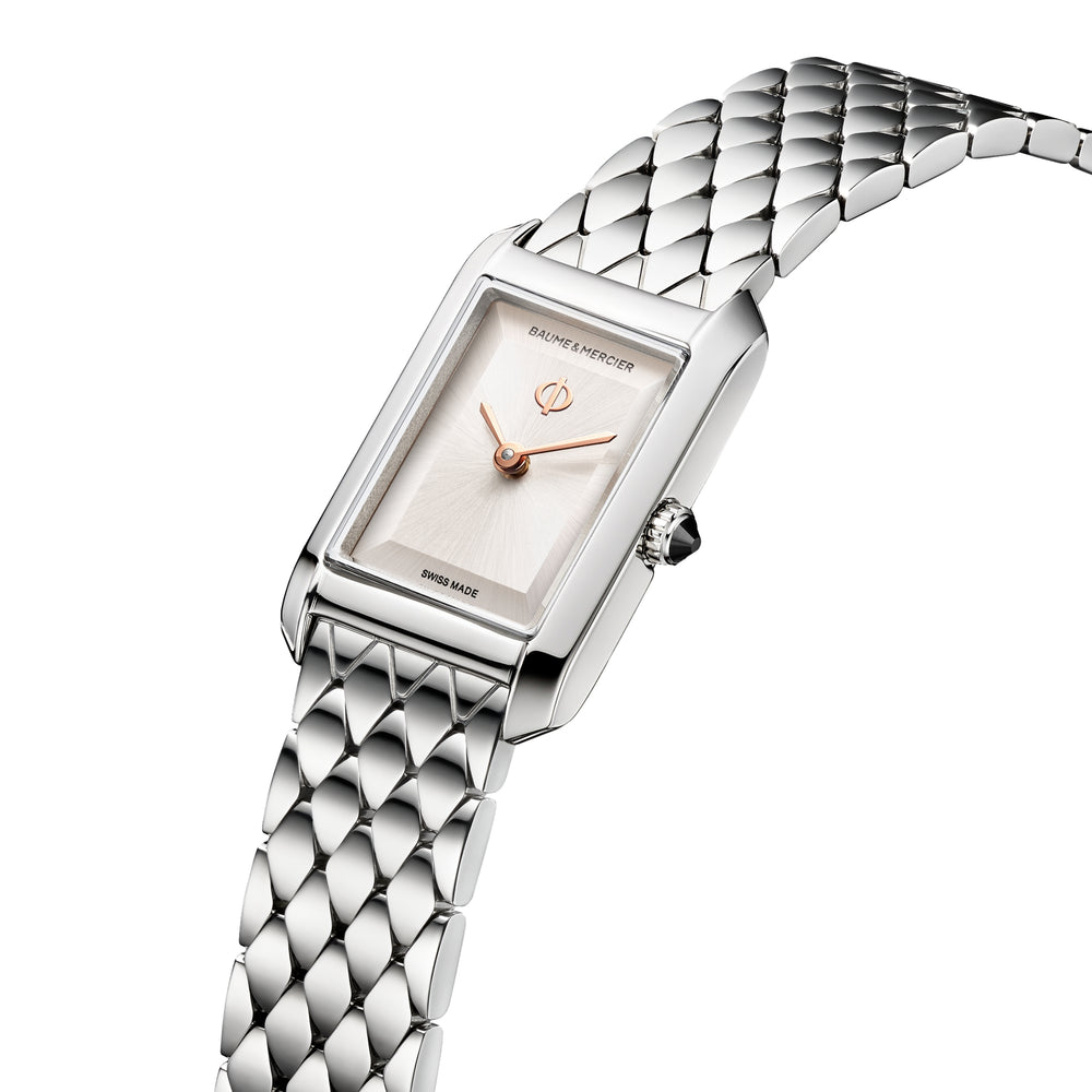 Hampton 10860 Quartz 28mm - Silver on Bracelet
