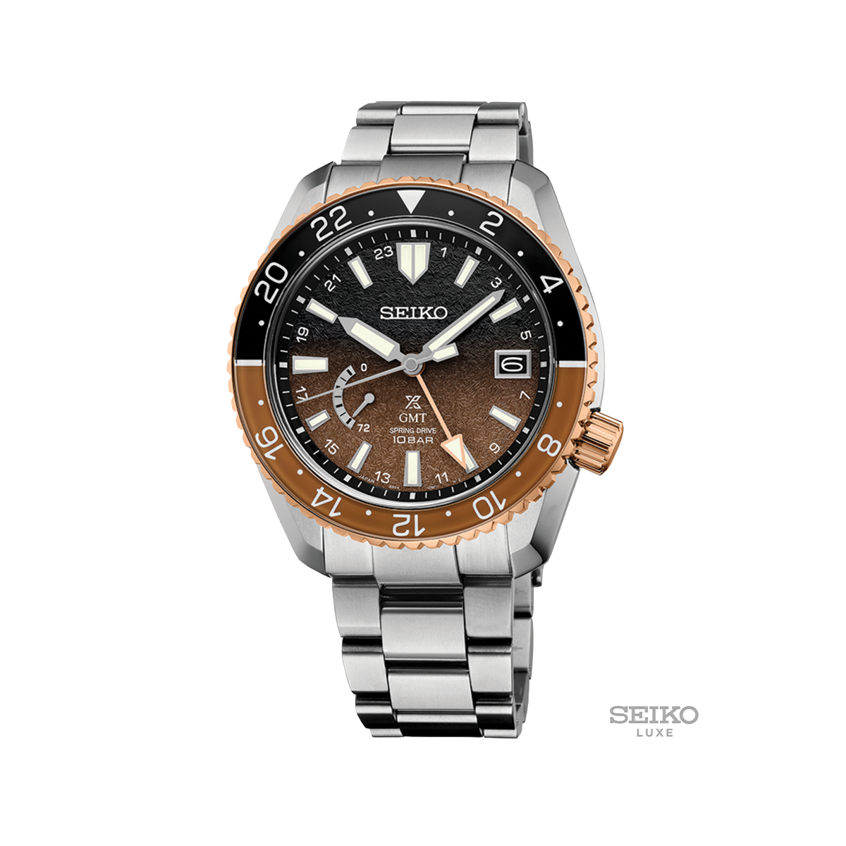 SNR058 Prospex LX GMT U.S. Special Edition 44.8 mm - Brown on