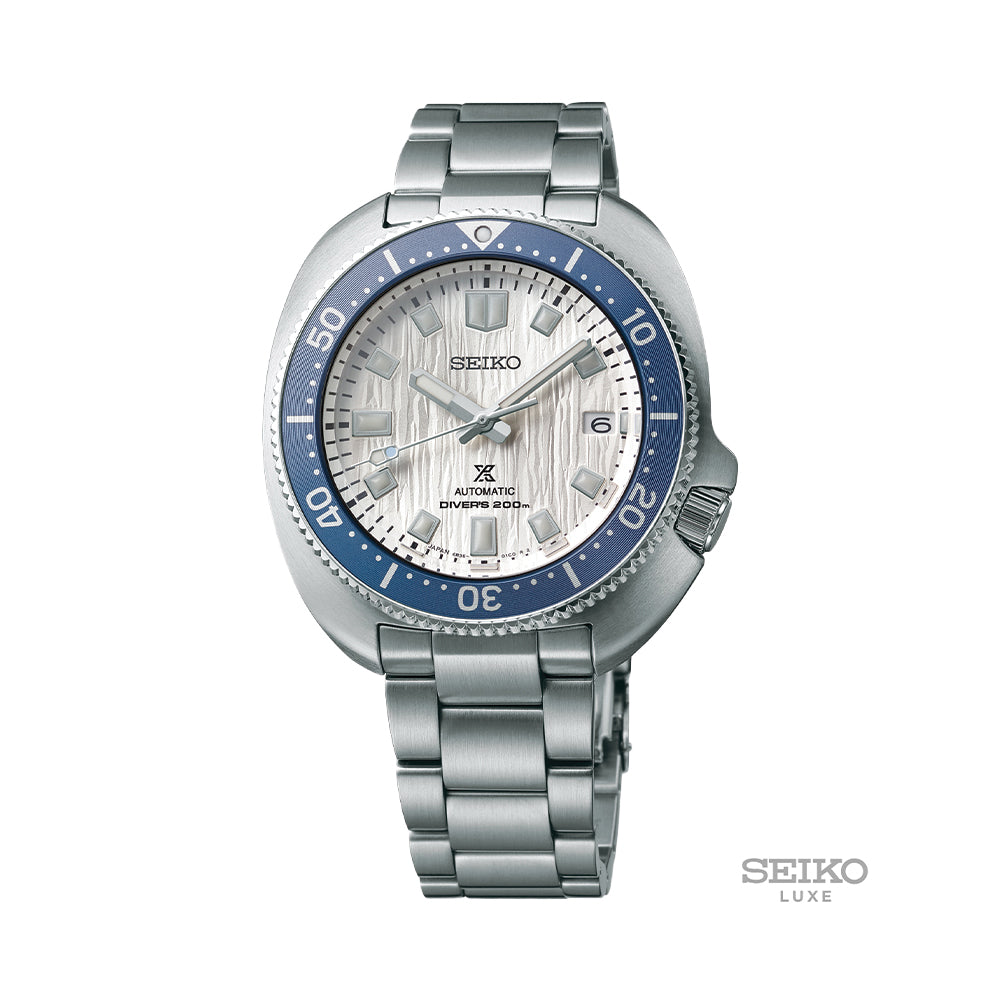 SPB301 Prospex 1970 Heritage Diver's Save The Ocean Special Edition 42.7mm - White on Bracelet