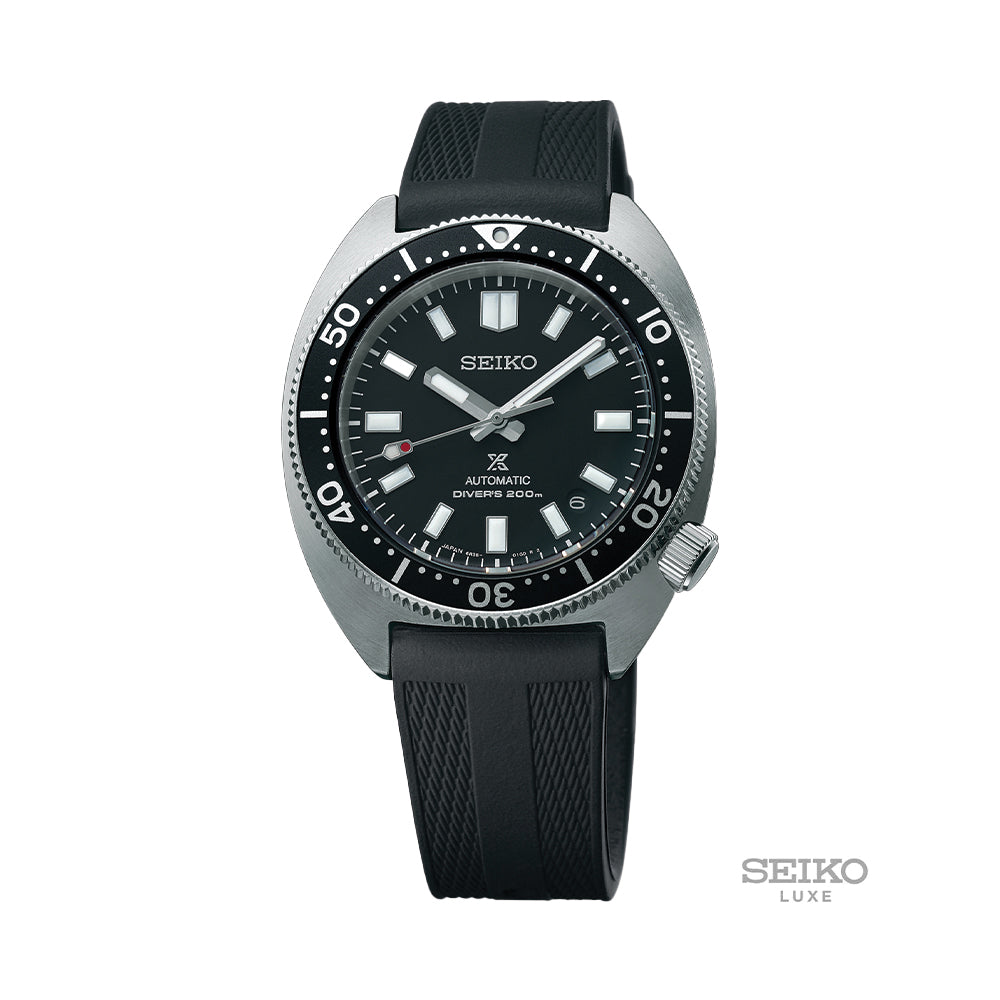 SPB317 Prospex Automatic Diver 41mm - Black on Rubber Strap