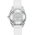 Matic S 39.5mm - White on Mosaic Rubber Strap