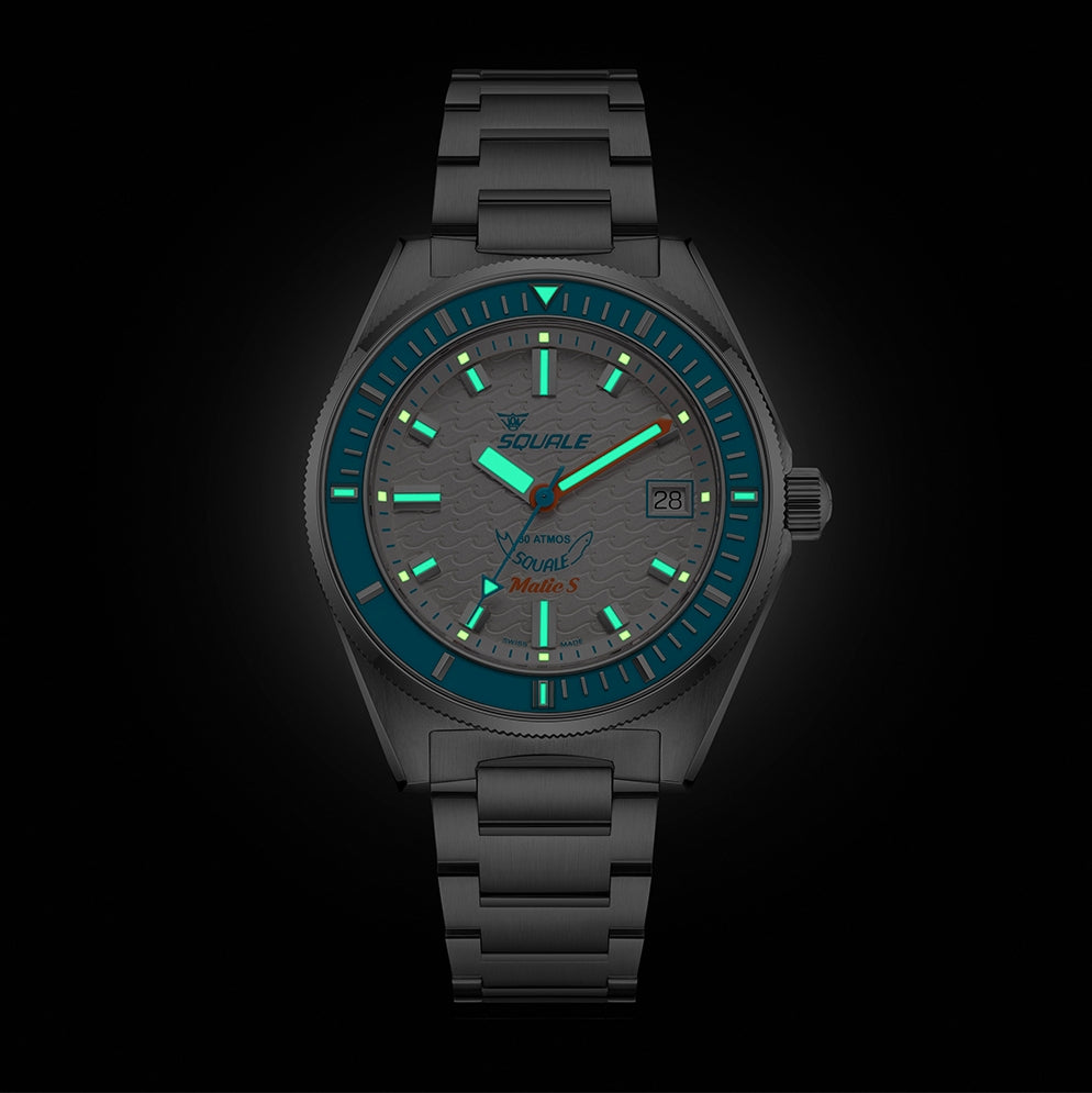 Matic S 39.5mm - White on Bracelet