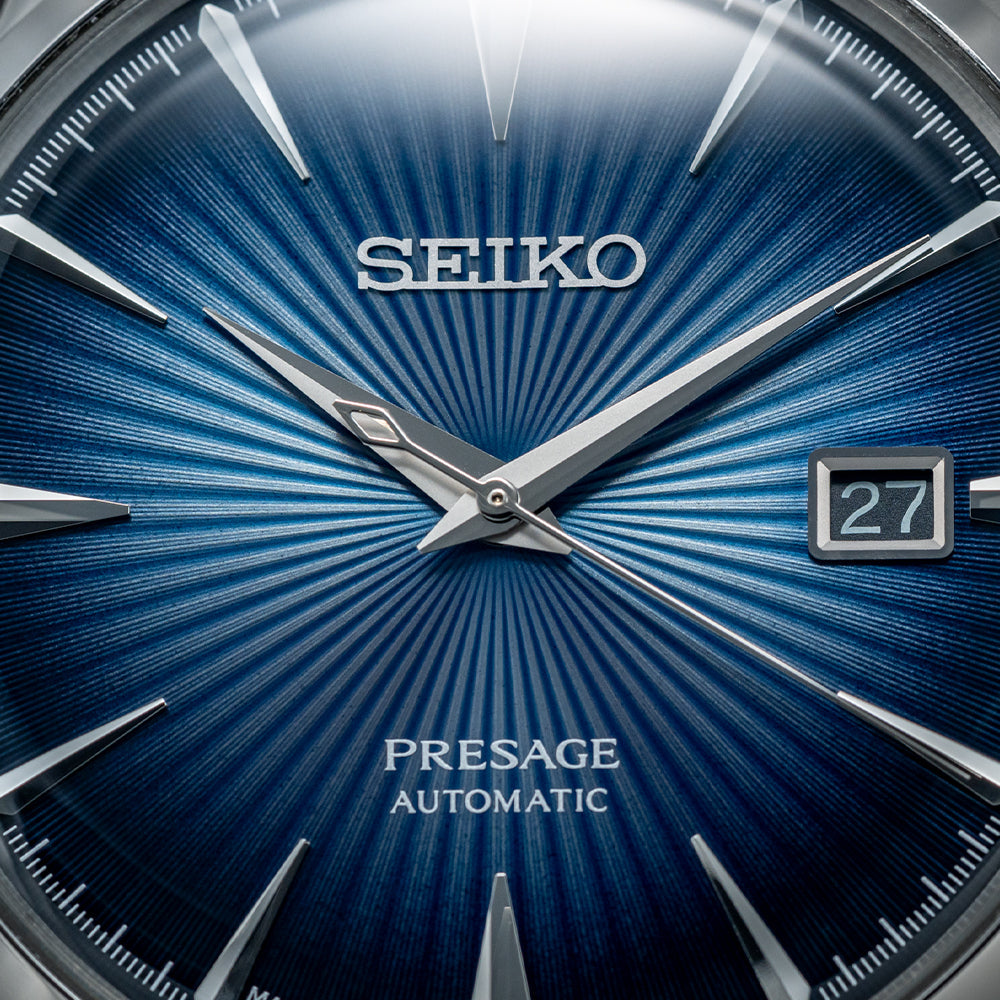 Presage Cocktail Time Blue Dial, 40.5mm SRPB41