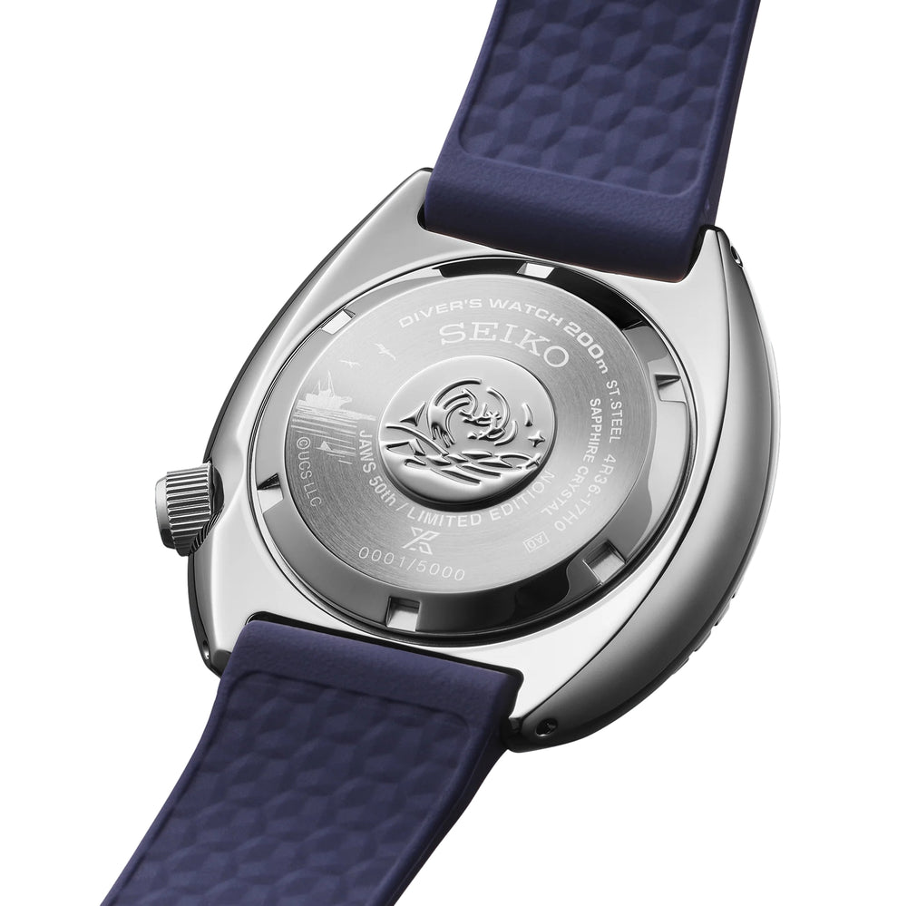 SRPL81 Prospex JAWS 50th Anniversary Limited Edition 45mm - Blue on Rubber Strap