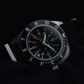Pilot's Navigator with Date & Tritium 41mm - Black on Nylon Strap