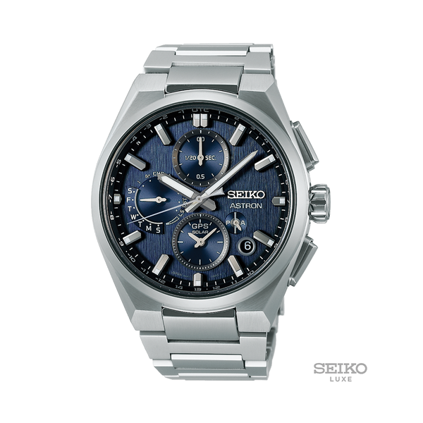 SSH161 Astron 42mm - Blue on Bracelet | Teddy Baldassarre
