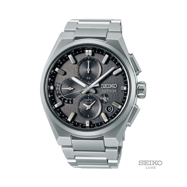 SSH163 Astron 42mm - Grey on Bracelet | Teddy Baldassarre