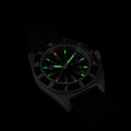 Pilot's Navigator with Date & Tritium 41mm - Black on Nylon Strap