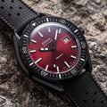 SUB 200 II Redcoral 44mm - Red on Rubber Strap