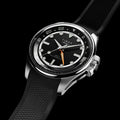 Atelier GMT24 M1a 40mm - Black on Rubber Strap