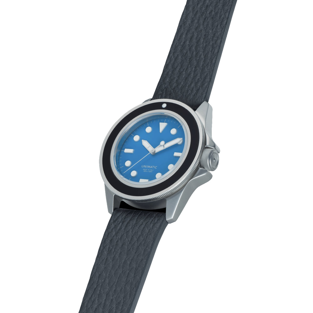 UT1-AS Limited Edition 41.5mm - Blue on Leather Strap