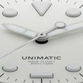 UT5-GO Limited Edition 36mm - White on Leather Strap