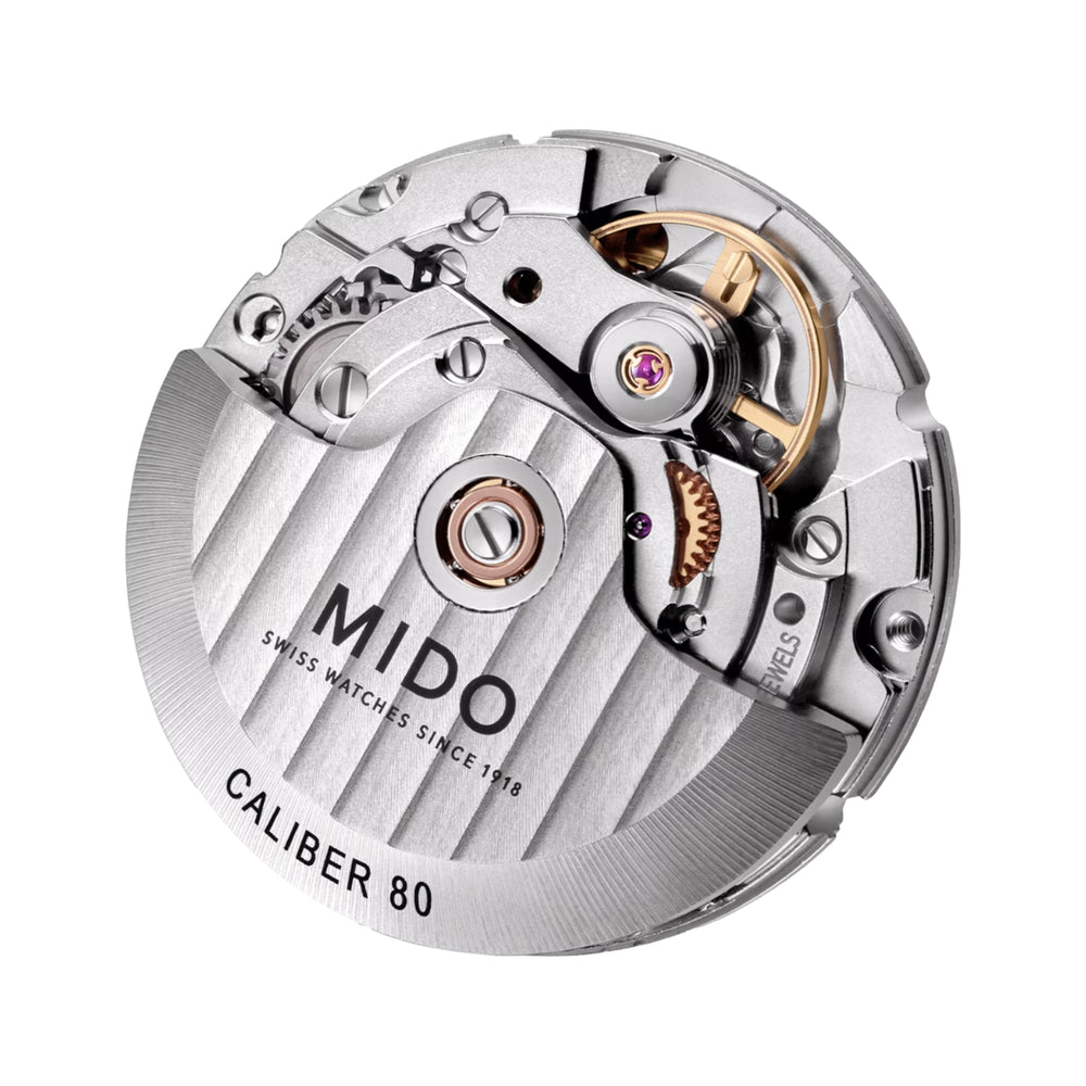 Multifort TV Big Date Black PVD Automatic 40mm - Blue on Fabric Strap