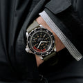 TSAR Diver's Quartz Jeep Rubicon 41mm - Black on Rubber Strap