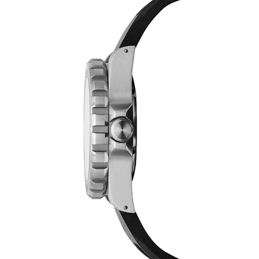 GSAR Diver's Automatic 41mm - Black on Rubber Strap