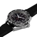 GSAR Diver's Automatic 41mm - Black on Rubber Strap