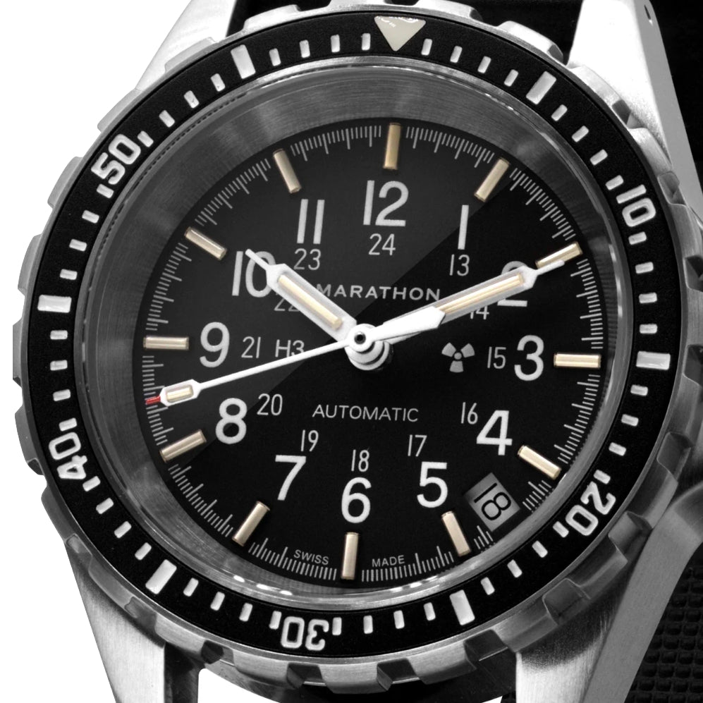 MSAR Type II Diver's Automatic 36mm - Black on Bracelet