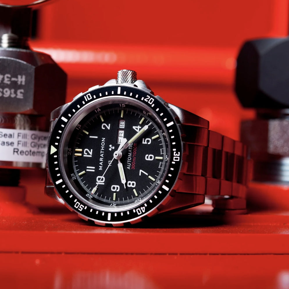 JDD Type II Diver's Automatic 46mm - Black on Bracelet