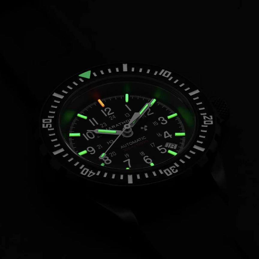 GSAR Diver's Automatic Anthracite 41mm - Black on  Rubber Strap