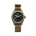 GPM Type II Field Desert Tan 34mm - Black on Nylon Strap