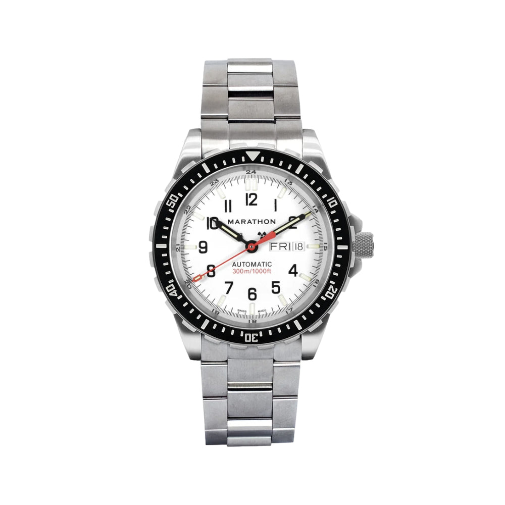 JDD Type II - Diver's Automatic Arctic Edition 46mm - White on Bracelet